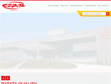 Tablet Screenshot of copalalimentos.com.br